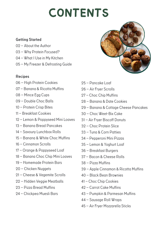 Protein Snacks for the Lunchbox