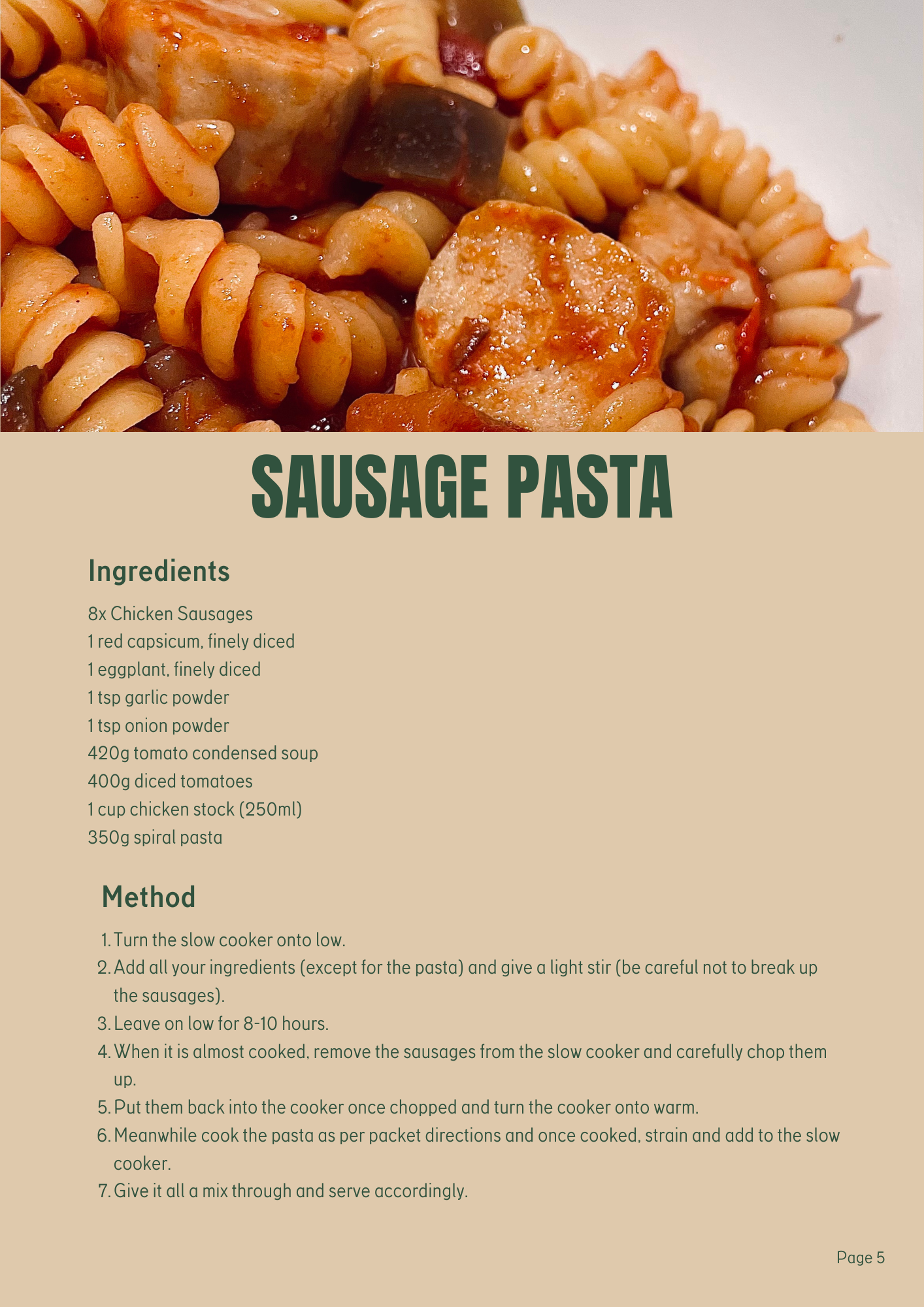 Slow Cooking Ebook