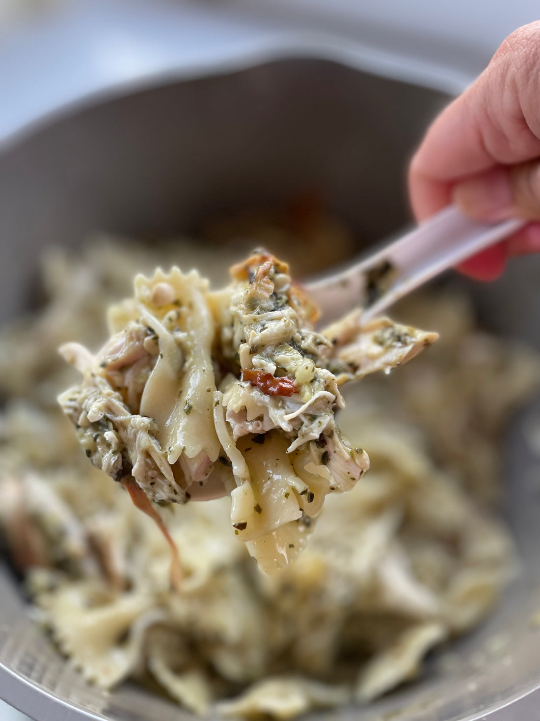 CHICKEN & SPINACH FETA PASTA