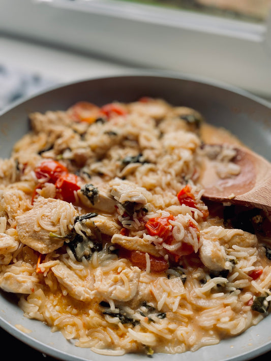 CREAMY CHICKEN & RICE