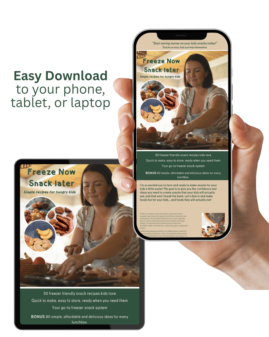 Freeze Now Snack Later Ebook