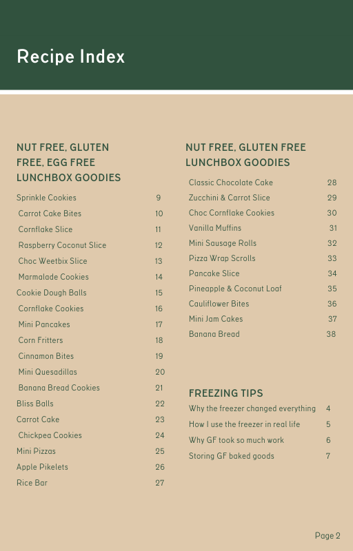 The Freezer Friendly Lunchbox Ebook