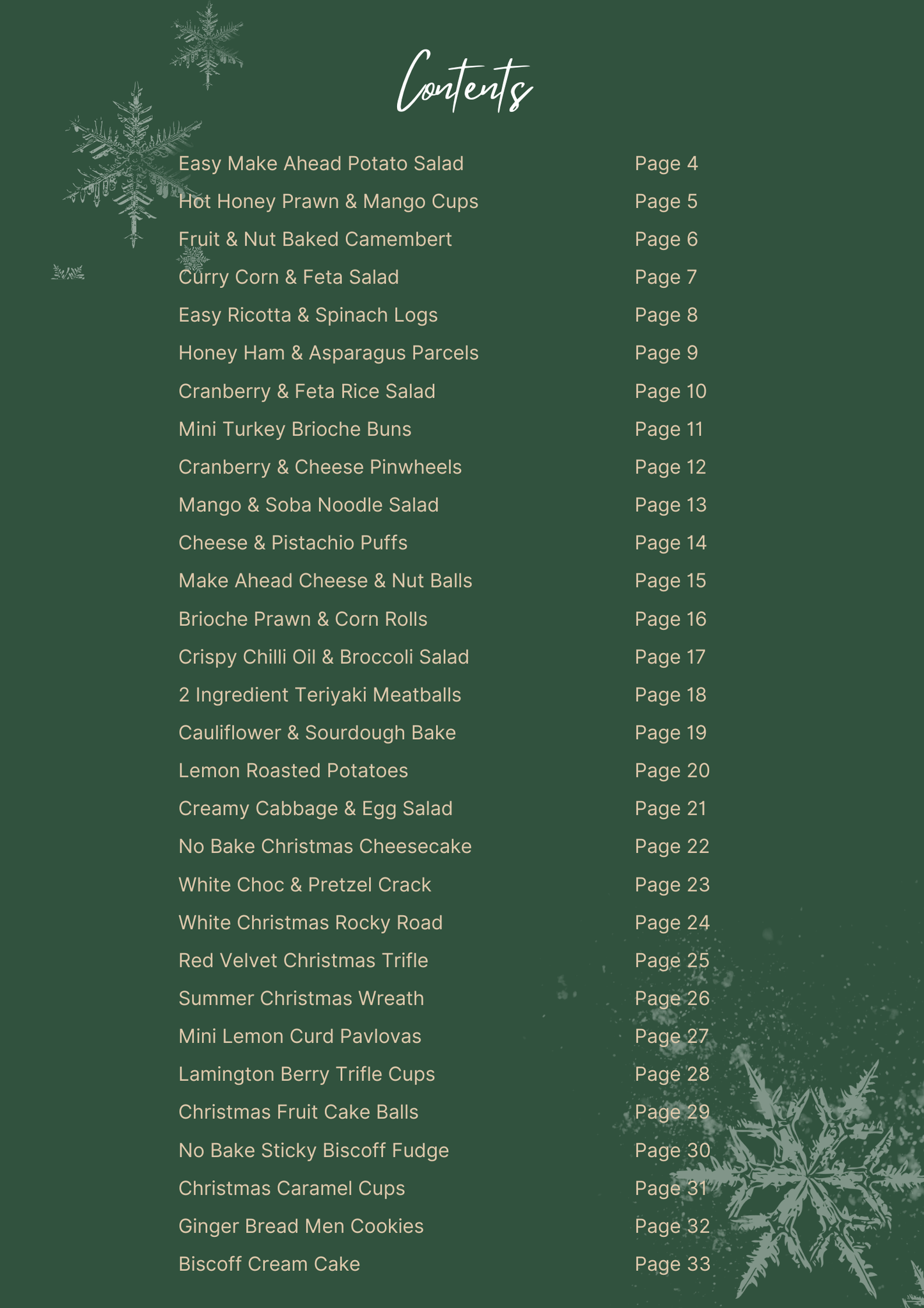 30 Recipes for $30 Christmas Ebook